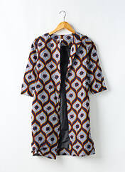 Manteau long bleu ADÉ WEAR pour femme seconde vue