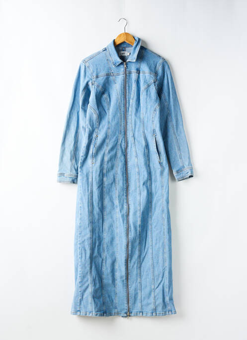 Robe longue bleu NA-KD pour femme