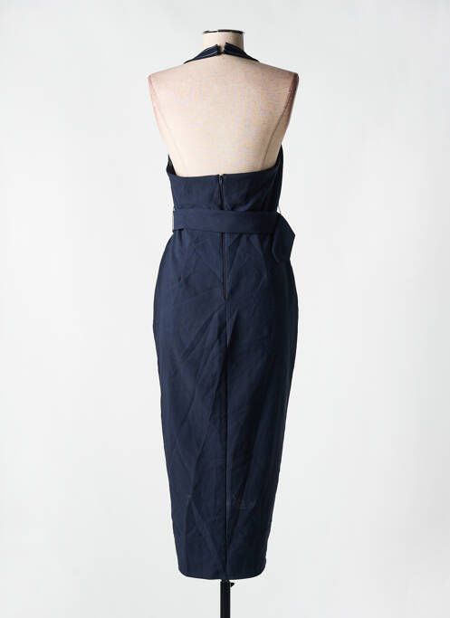 Robe mi-longue bleu ASOS pour femme