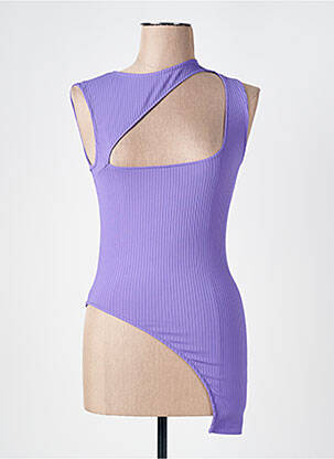 Top stretch sans manche violet ASOS femme