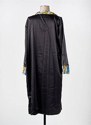 Veste kimono manches longues noir NIKA femme