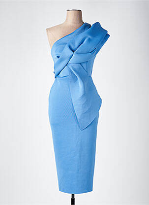 Robe longue sans manche sans manche bleu ASOS femme