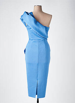 Robe longue sans manche sans manche bleu ASOS femme