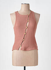 Gilet sans manche rose ASYOU pour femme seconde vue