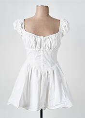 Robe courte blanc HOUSE OF CB LONDON pour femme seconde vue