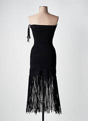 Robe longue noir SANDRO pour femme seconde vue