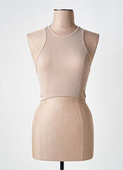 Top beige ZARA pour femme seconde vue