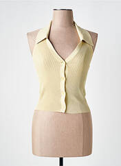 Top jaune SANDRO pour femme seconde vue