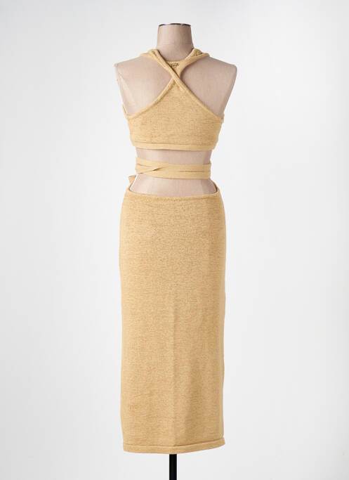 Robe longue beige CULT GAIA pour femme