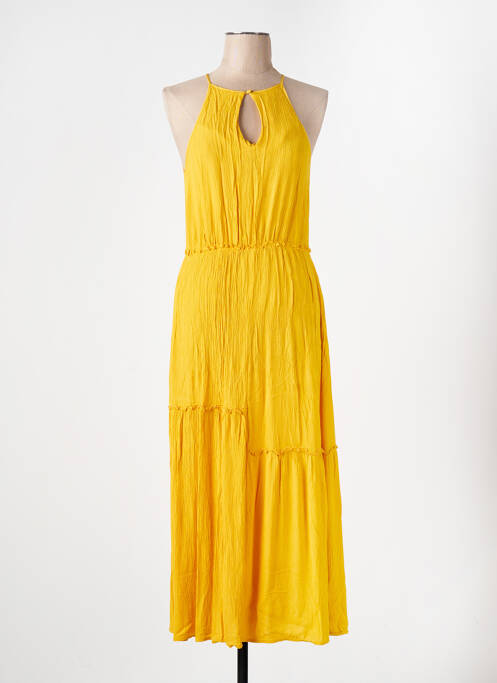 Robe longue orange LA REDOUTE pour femme