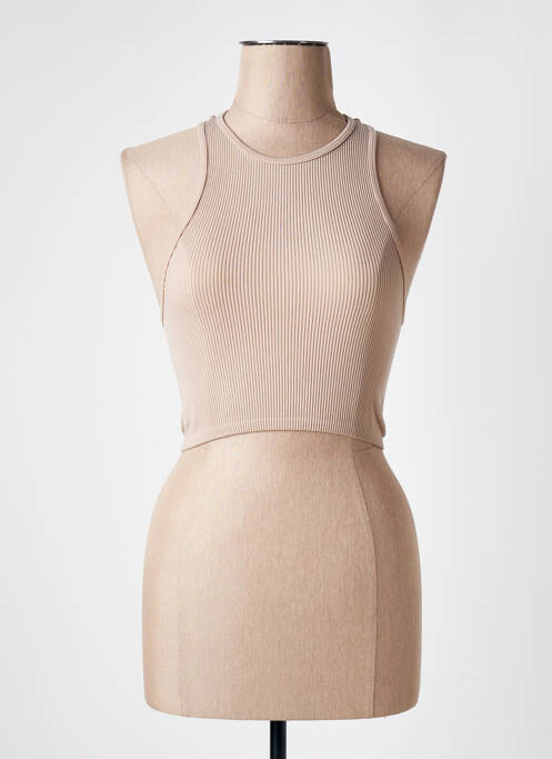 Top beige ZARA pour femme