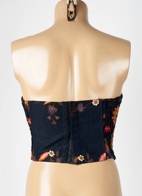 Top bleu J. P. MICHELET pour femme