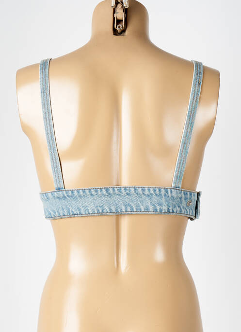 Top bleu SOURCE UNKNOWN pour femme