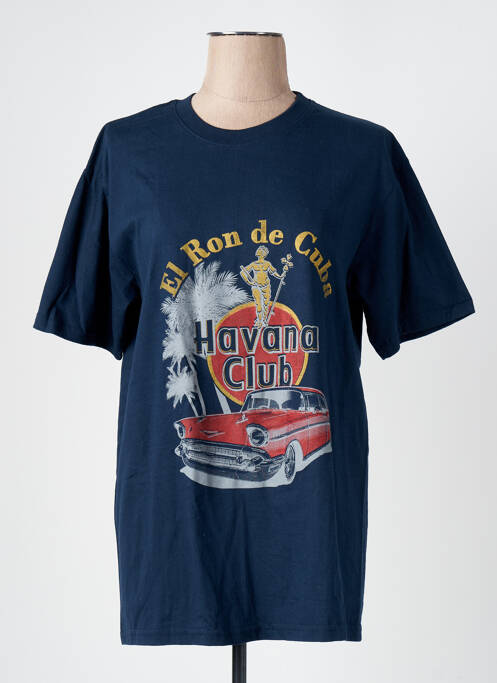 T-shirt bleu GICAB pour femme