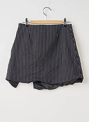 Jupe courte coupe évasée noir RECLAIMED VINTAGE femme