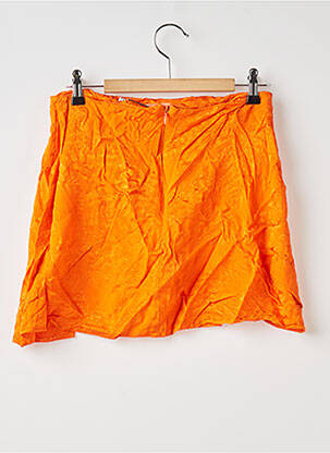 Jupe courte coupe droite orange ASOS femme