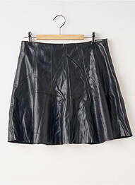 Jupe courte coupe évasée noir ZARA femme