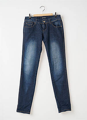 Jeans coupe slim stretch taille normale bleu DELE-DENIM femme