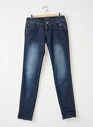 Jeans coupe slim stretch taille normale bleu DELE-DENIM femme