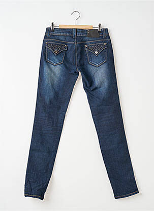 Jeans coupe slim stretch taille normale bleu DELE-DENIM femme