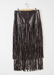 Jupe longue marron MNG pour femme seconde vue