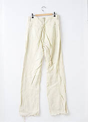 Pantalon droit beige ZARA pour femme seconde vue