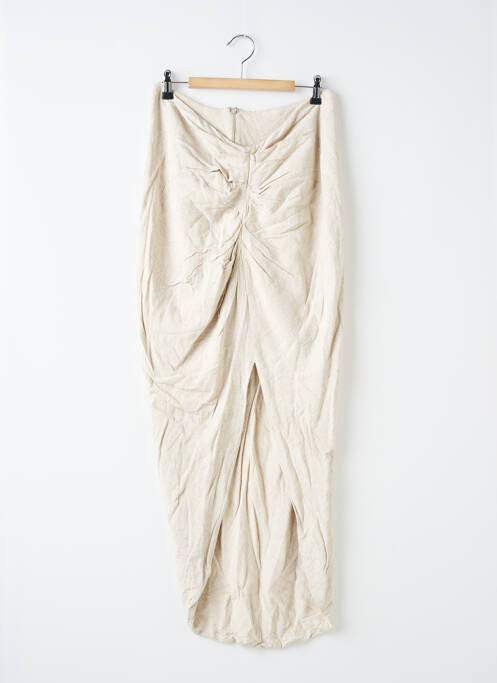 Jupe longue beige ASOS pour femme