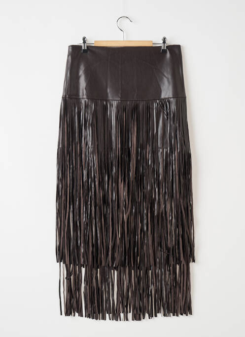 Jupe longue marron MNG pour femme