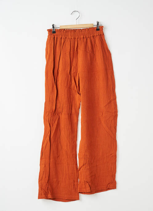 Pantalon large orange NÉNÉS pour femme
