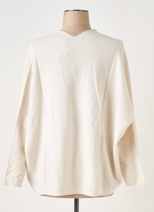 Pull beige LAUREN VIDAL pour femme