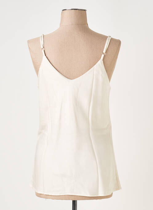 Top beige LAUREN VIDAL pour femme