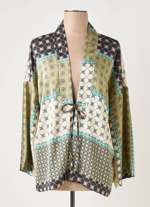 Veste casual vert LAUREN VIDAL pour femme