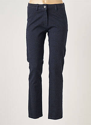 Jeans coupe slim stretch taille normale bleu LAUREN VIDAL femme