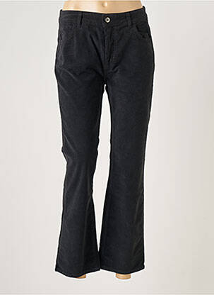 Pantalon flare stretch taille normale noir LAUREN VIDAL femme