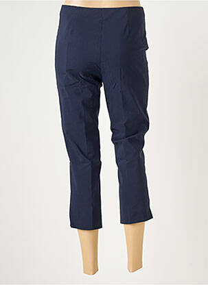 Pantacourt taille haute taille haute bleu FICELLE femme