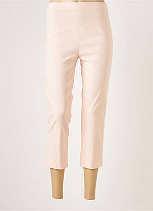 Pantacourt taille haute taille haute rose FICELLE femme