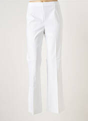 Pantalon flare blanc FICELLE pour femme seconde vue