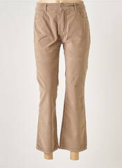 Pantalon flare marron LAUREN VIDAL pour femme seconde vue