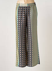 Pantalon large vert LAUREN VIDAL pour femme seconde vue