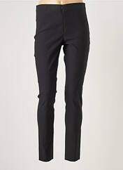 Pantalon slim noir LAUREN VIDAL pour femme seconde vue