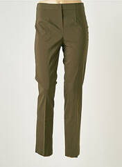 Pantalon slim vert FICELLE pour femme seconde vue