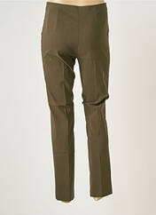 Pantalon slim vert FICELLE pour femme seconde vue