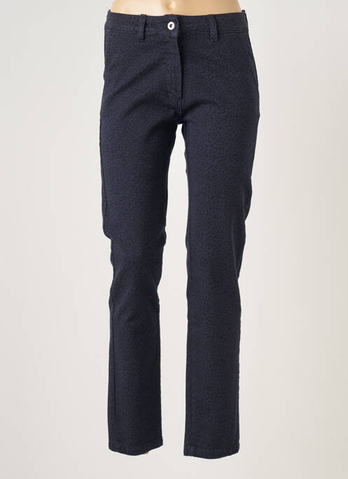 Jeans coupe slim stretch taille normale bleu LAUREN VIDAL femme