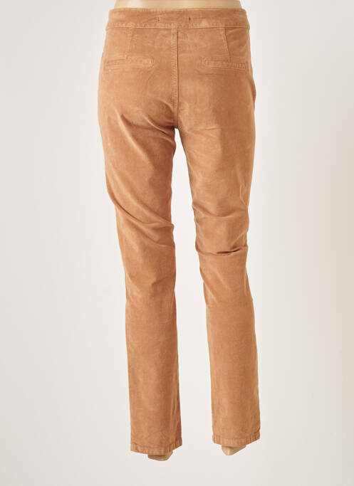 Pantalon 7/8 marron LAUREN VIDAL pour femme