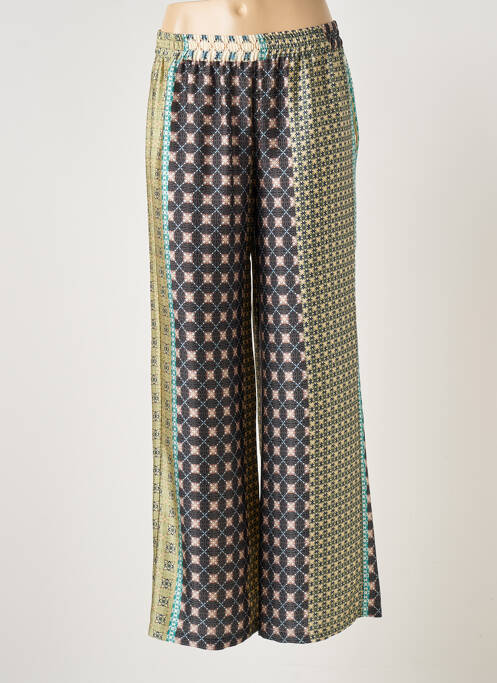 Pantalon large vert LAUREN VIDAL pour femme