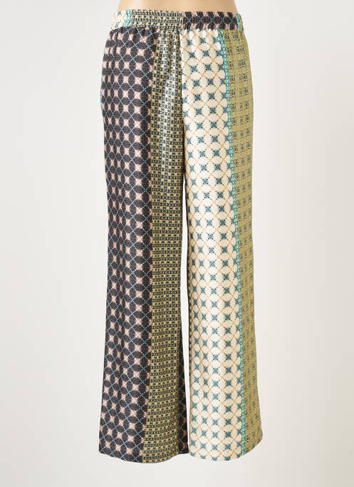 Pantalon large vert LAUREN VIDAL pour femme