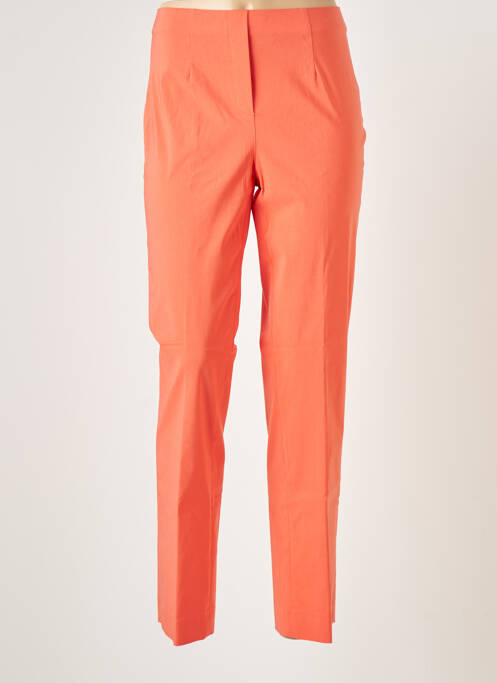 Pantalon slim orange FICELLE pour femme