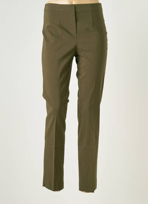 Pantalon slim vert FICELLE pour femme