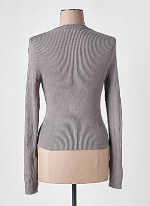 Pull stretch manches longues gris NA-KD femme