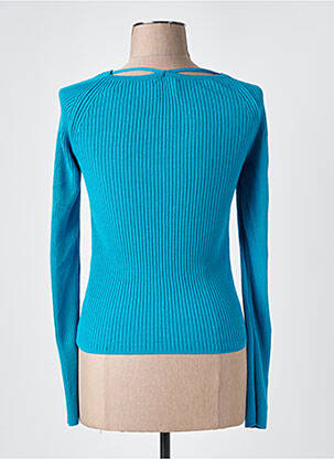 Pull stretch manches longues bleu ASOS femme